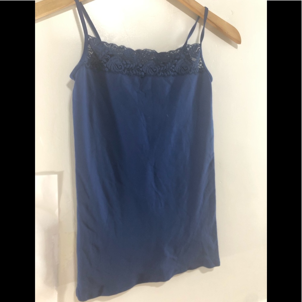The Limited Tank Top Small Navy Blue